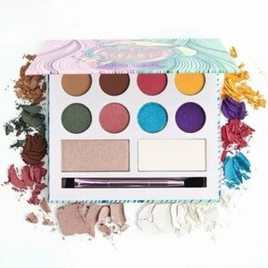 Laura Sanchez Moods eyeshadow palette express your moods + highlighter NEW